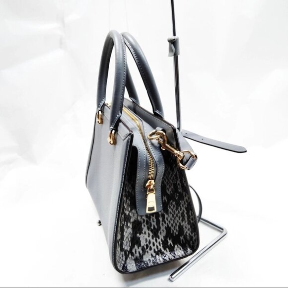 Coach Grace Carryall Leather Gray - EUC - Picture 4 of 10